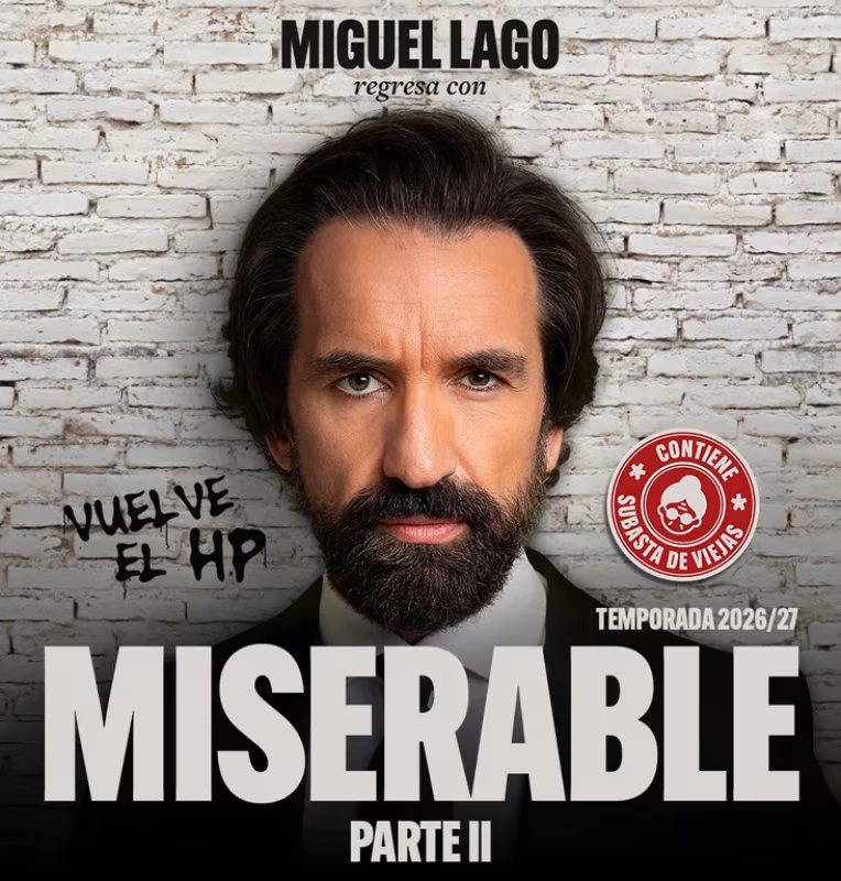 Miguel Lago. MISERABLE II en Ferrol