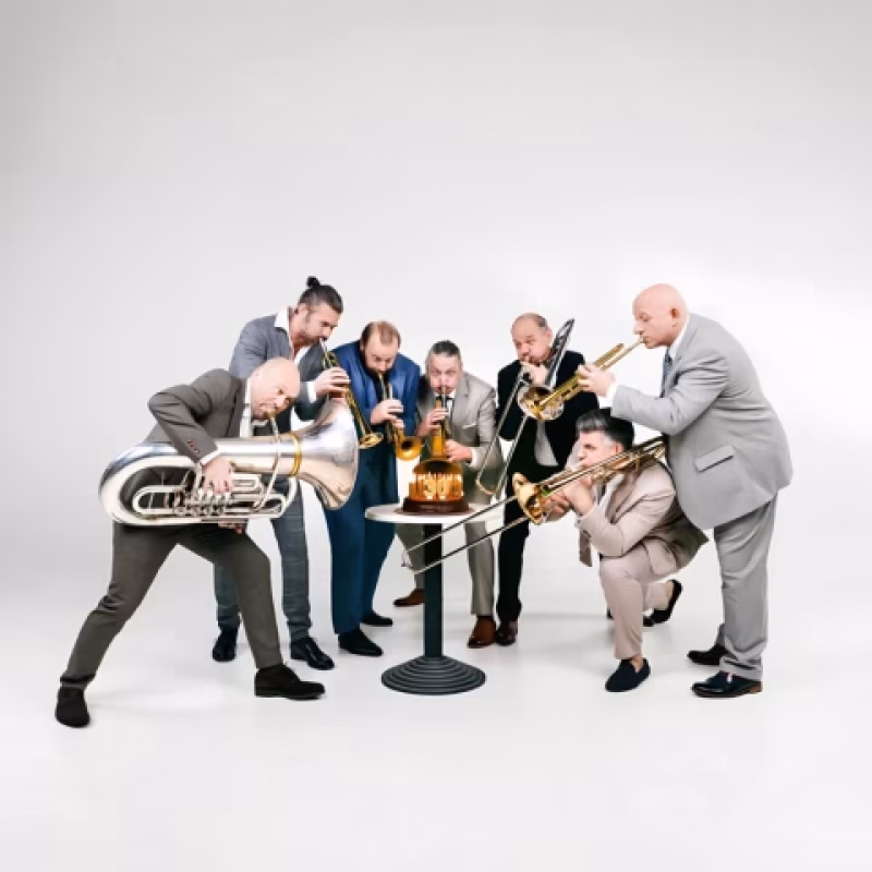 Mnozil Brass en concierto en Maspalomas