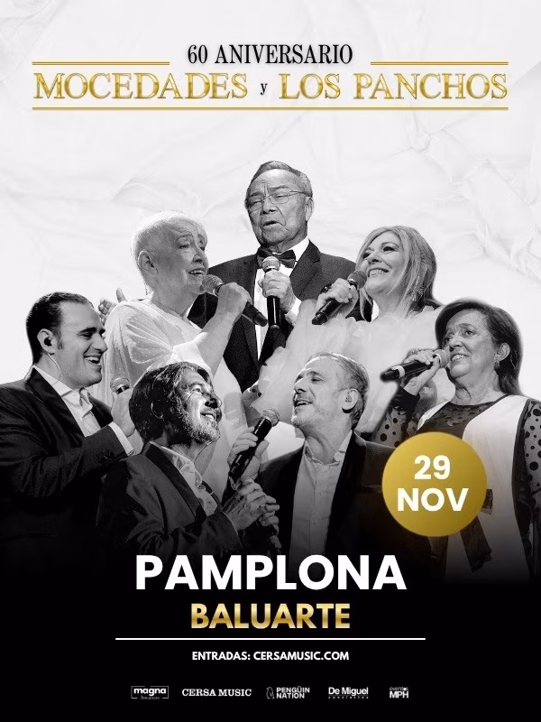 Mocedades y Los Panchos - Gira 60 Aniversario en Pamplona