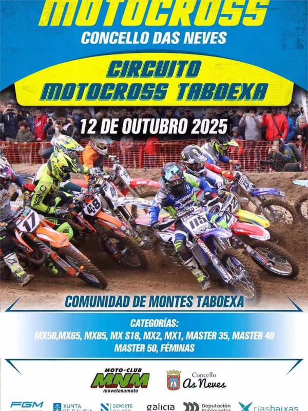 Motocross de Taboexa  en As Neves en As Neves