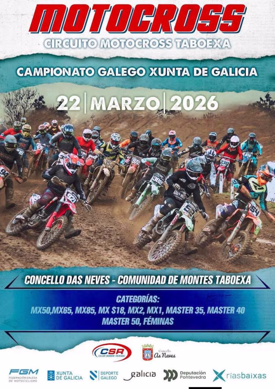 Motocross Taboexa  en As Neves en As Neves