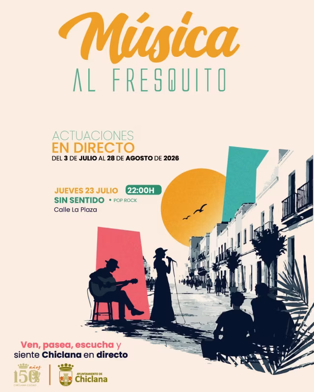 Música al fresquito: Sin Sentido en Chiclana de la Frontera
