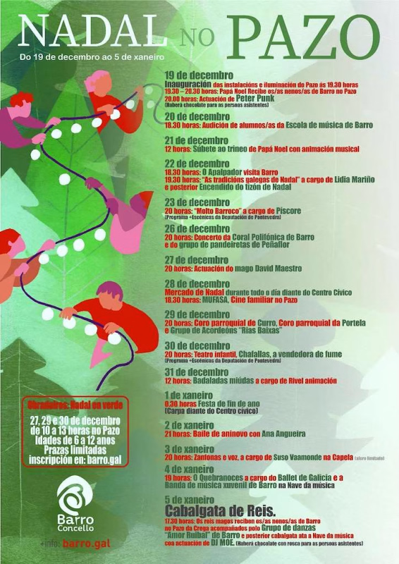 Navidad en el Pazo – Cabalgata de Reyes en Barro en Barro