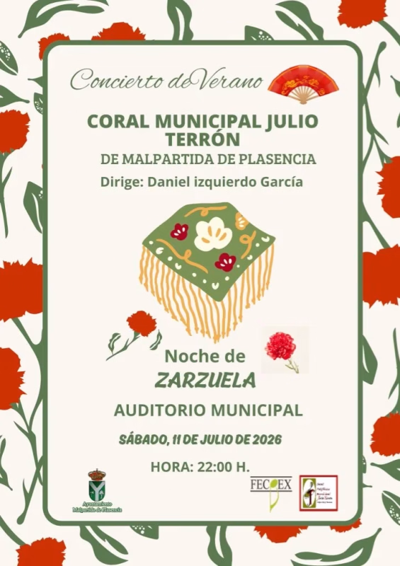 Noche de zarzuela en Malpartida de Plasencia en Malpartida de Plasencia