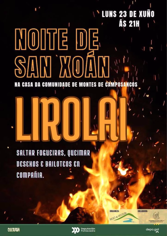 Noite de San Xoán de Camposancos en A Guarda en A Guarda