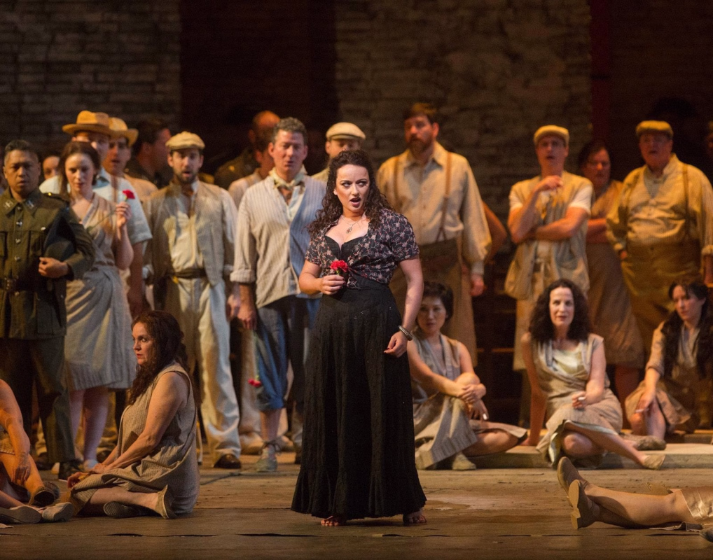 Ópera Carmen en Castrelos en Vigo