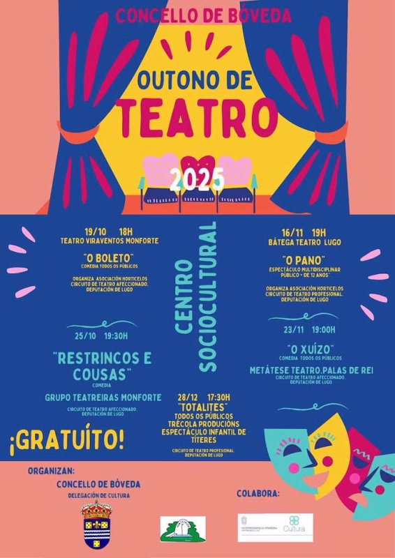 Outono de Teatro en Bóveda en Bóveda