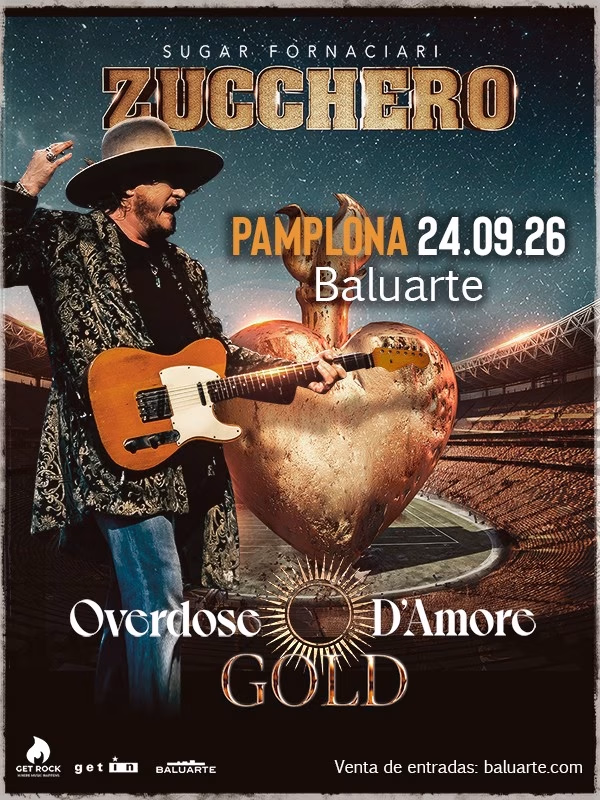 Overdose D’Amore GOLD Tour 2026 en Pamplona