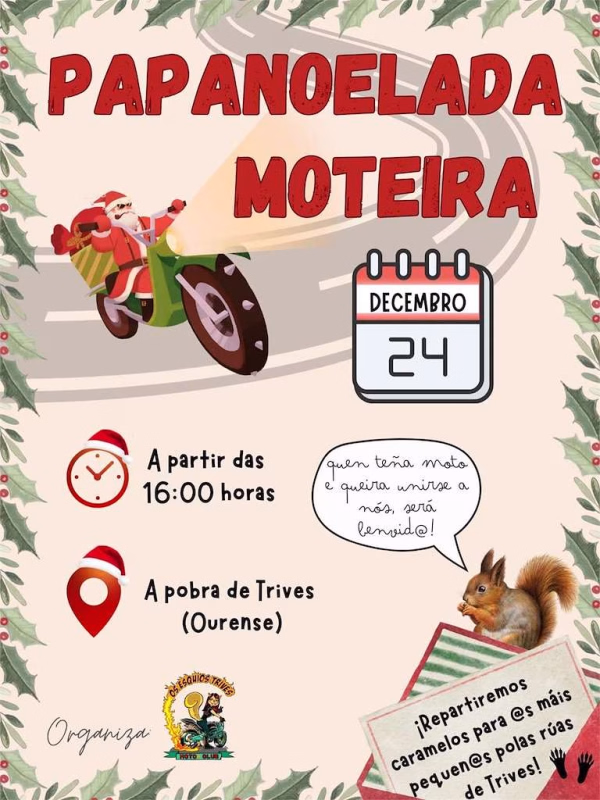 Papanoelada Moteira en A Pobra de Trives en A Pobra de Trives