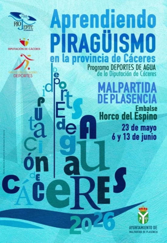Piragüismo para principiantes en Malpartida de Plasencia en Malpartida de Plasencia