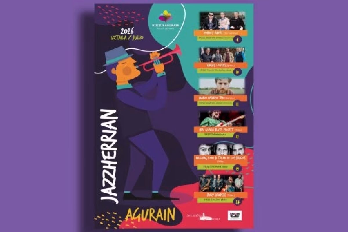 Programa Festival JazzHerrian 2026 en Salvatierra