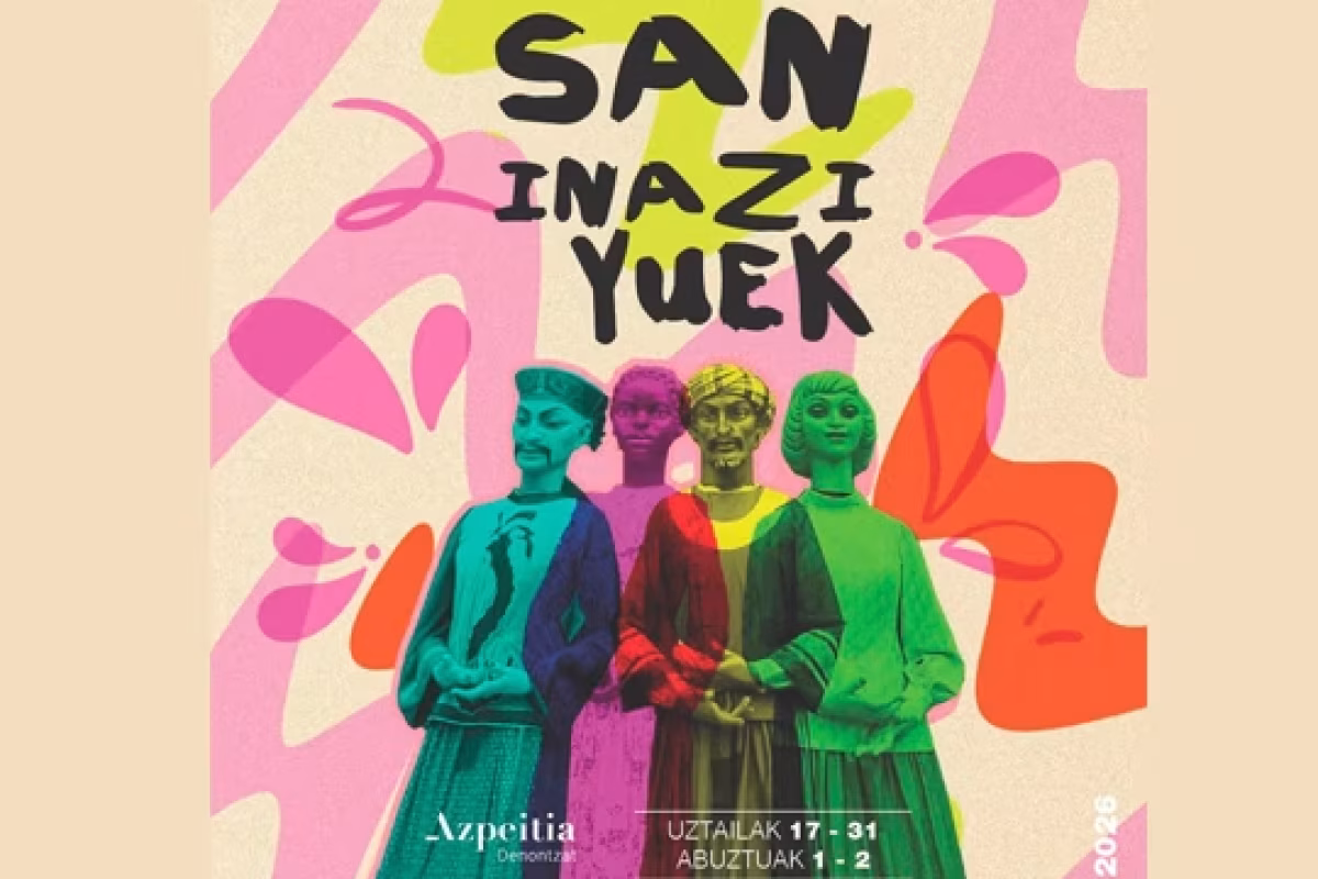 Cartel de Programa Fiestas de Azpeitia 2026 en Azpeitia