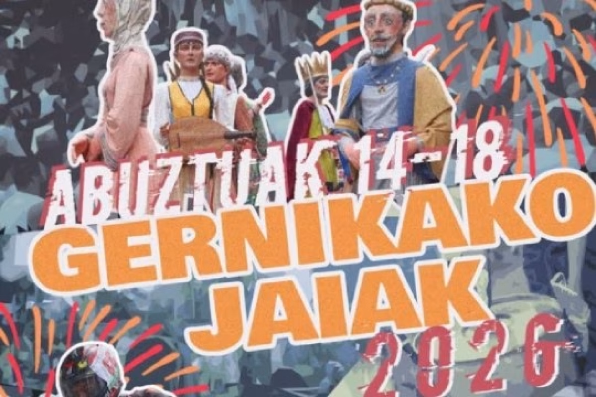 Programa Fiestas de Gernika 2026 en Gernika-Lumo