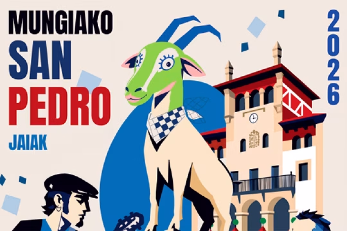 Programa Fiestas San Pedro 2026 en Mungia en Mungia