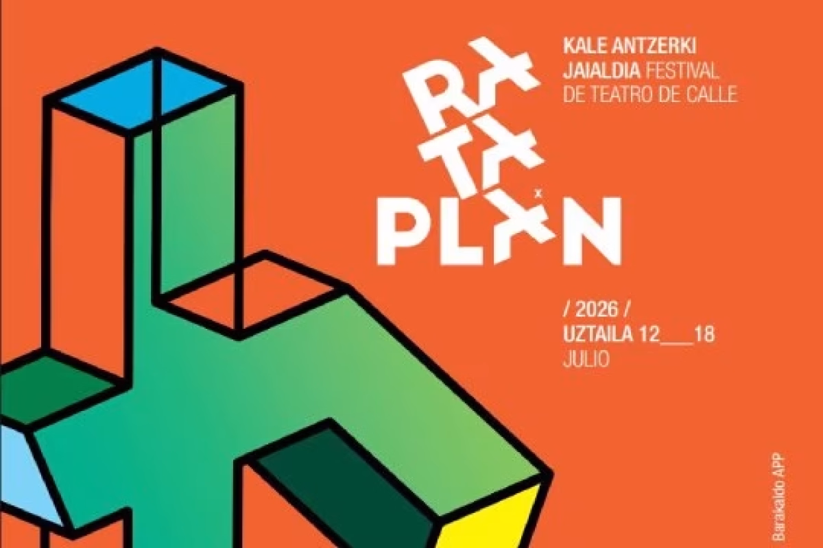Programa Rataplan 2026 - Festival de Teatro de Calle de Barakaldo (julio) en Barakaldo