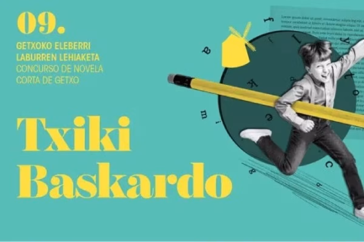 "Ramiro Pinilla" y "Txiki Baskardo" Premios Literarios 2026 en Getxo