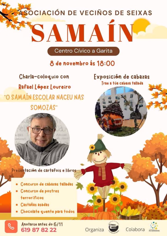 Samaín de Seixas  en As Somozas en As Somozas