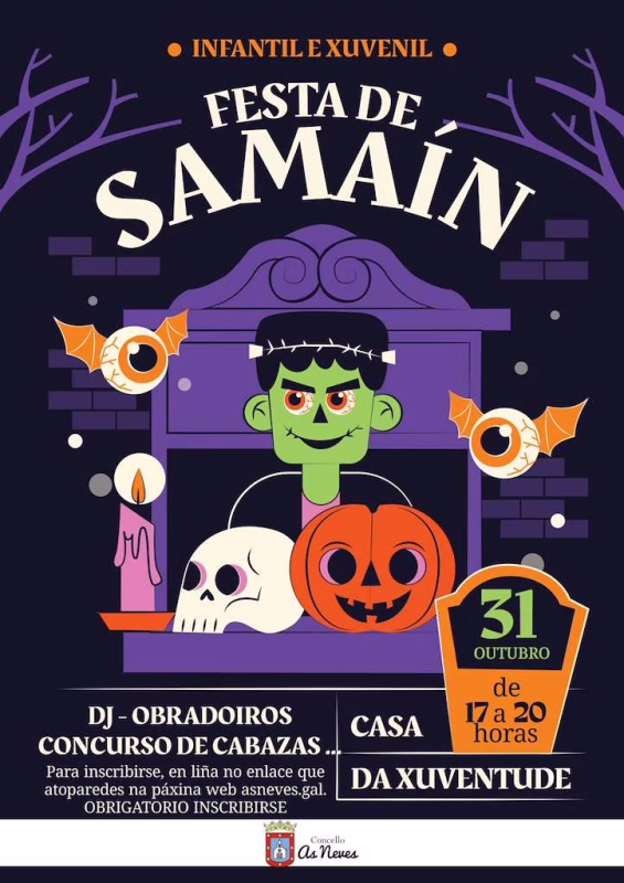 Samaín  en As Neves en As Neves