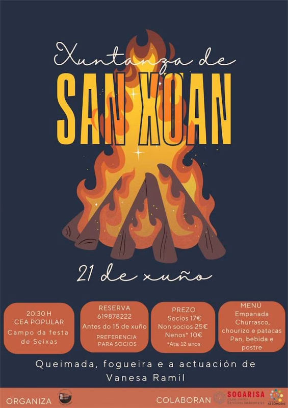 San Xoán de Seixas en As Somozas en As Somozas