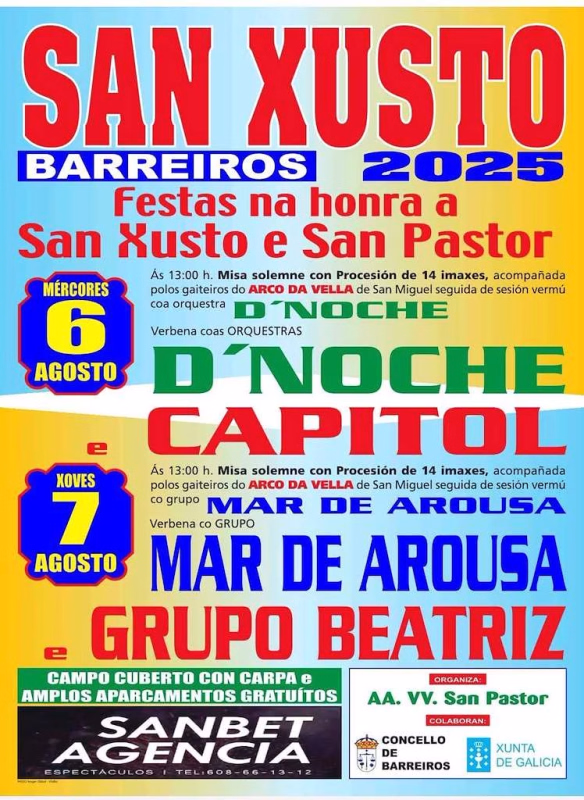 San Xusto e San Pastor en Barreiros en Barreiros
