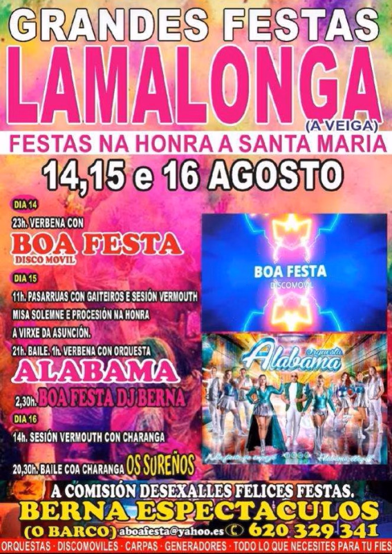 Santa María de Lamalonga en A Veiga en A Veiga