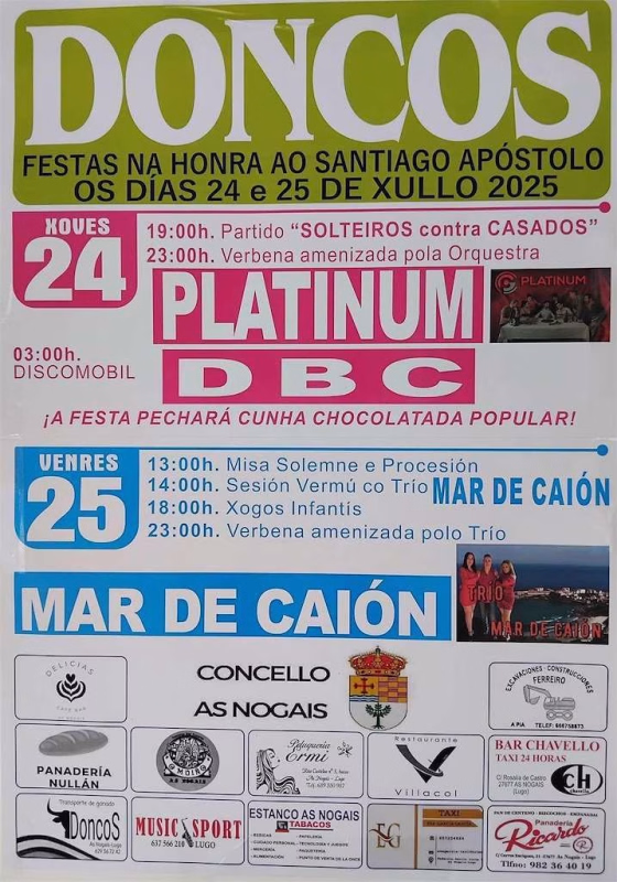 Santiago Apóstolo de Doncos en As Nogais en As Nogais