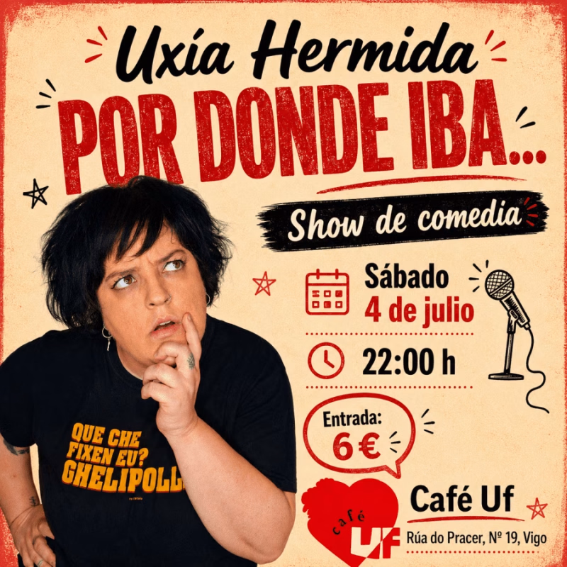 Show de comedia: Por donde iba... en Vigo