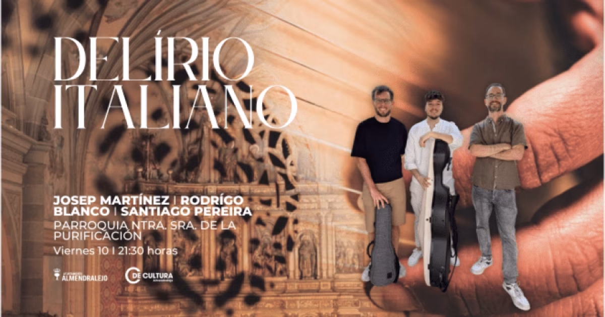 SOLISTAS DE LA ORQUESTA BARROCA DE BADAJOZ "DELIRIO ITALIANO" en Salvatierra de los Barros
