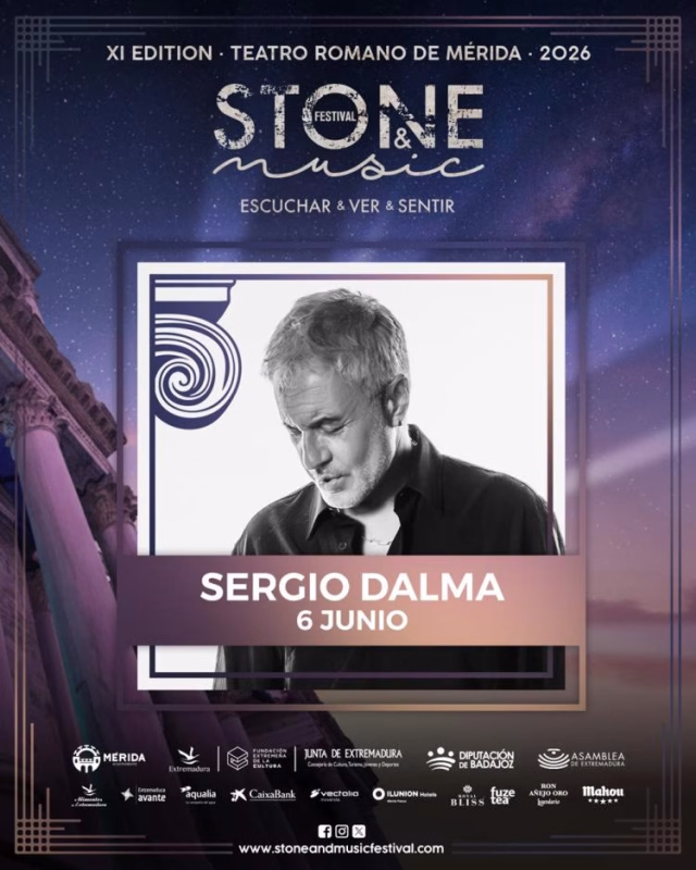Stone & Music Festival: «Sergio Dalma» en Mérida