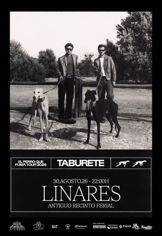 Taburete en concierto en Linares