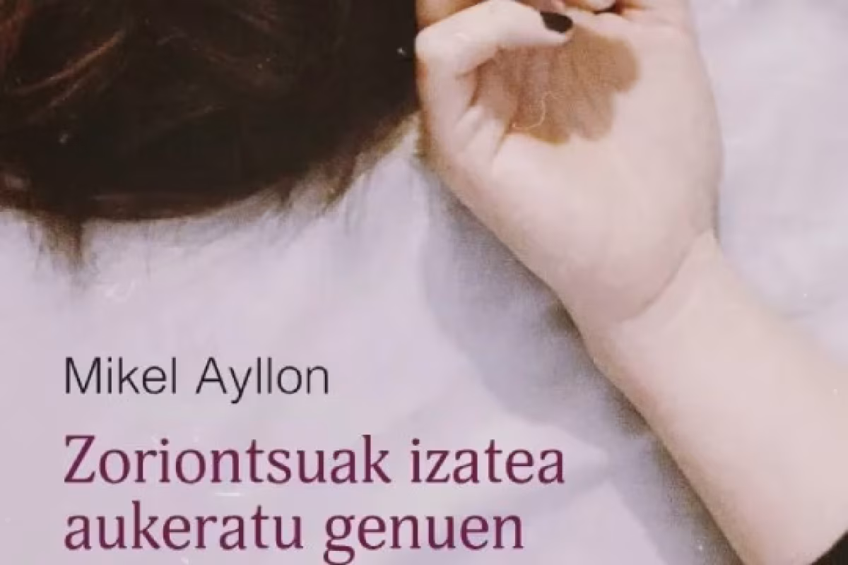 Tertulia literaria: "Zoriontsuak izatea aukeratu genuen" (Mikel Ayllon) en Lezo
