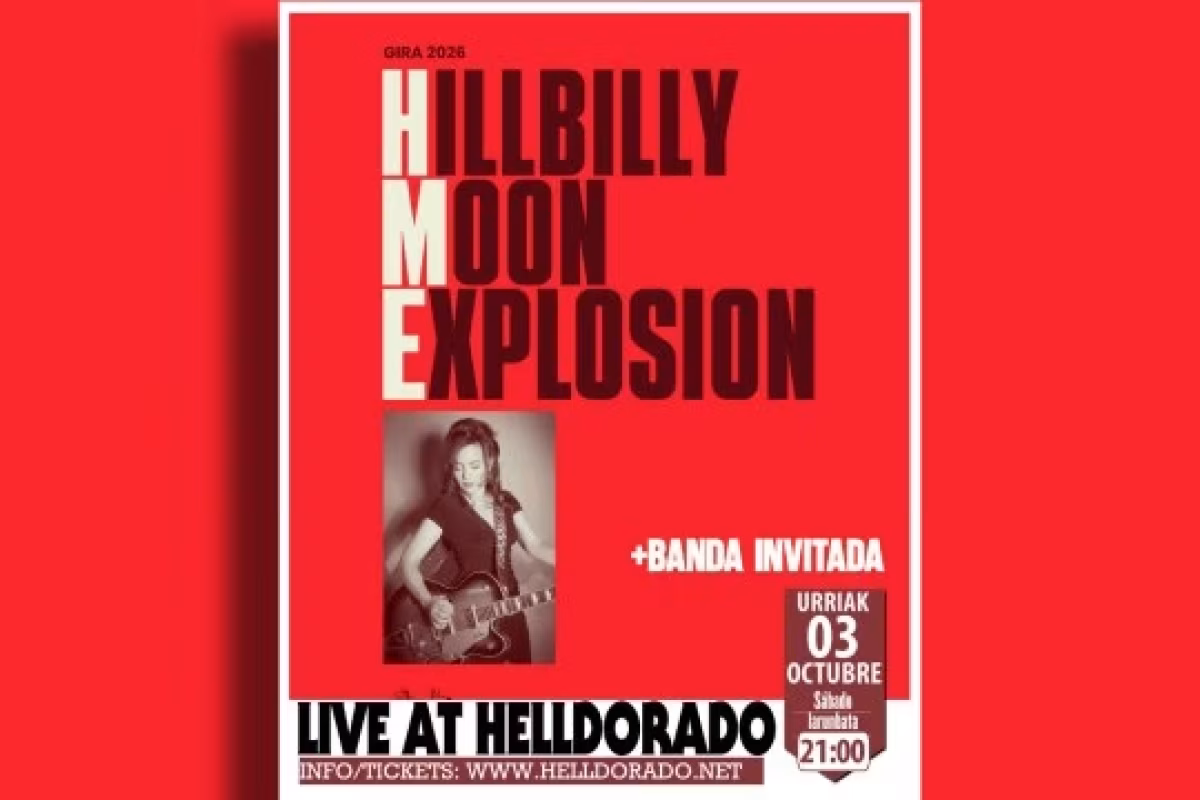 THE HILLBILLY MOON EXPLOSION en Vitoria-Gasteiz