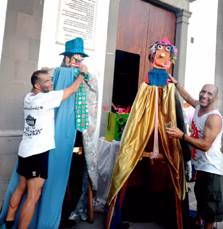 Tradicional bajada del Carbonero en San Bartolomé de Tirajana