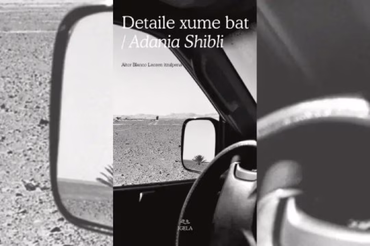 UDAKO IRAKURLE TALDEA: "Detaile xume bat" (Adania Shibli) en Lekeitio