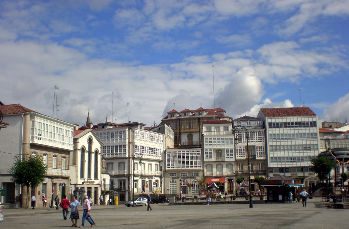 Unidade móbil de doazón de sangue en Betanzos