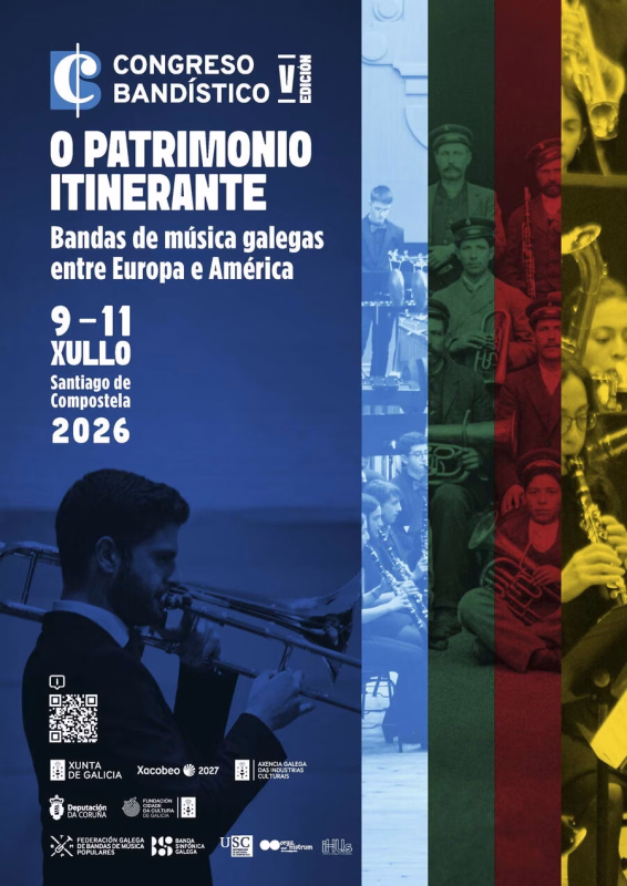 V Congreso Bandístico Internacional: El patrimonio itinerante en Santiago de Compostela