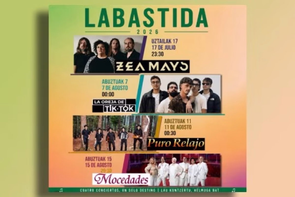 Verano Cultural Labastida 2026: PURO RELAJO en Labastida