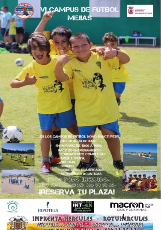 VI Campus de Fútbol Mejías en Chiclana de la Frontera