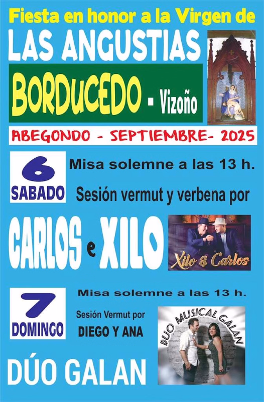 Virgen de las Angustias de Borducedo en Abegondo en Abegondo