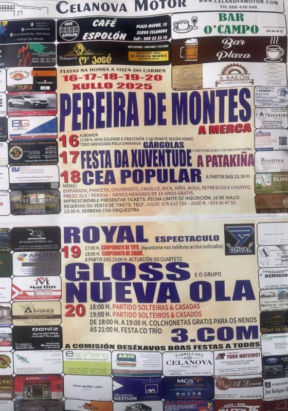 Virxe do Carme de Pereira de Montes en A Merca en A Merca