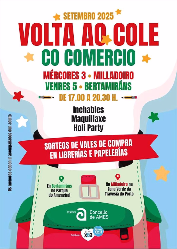 Volta ao Cole co Comercio en Ames en Ames
