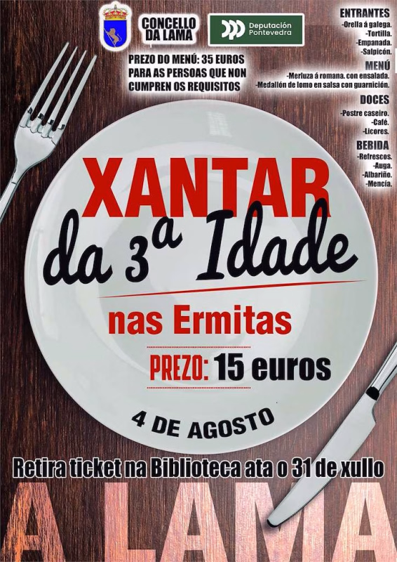 Xantar da 3ª Idade  en A Lama en A Lama