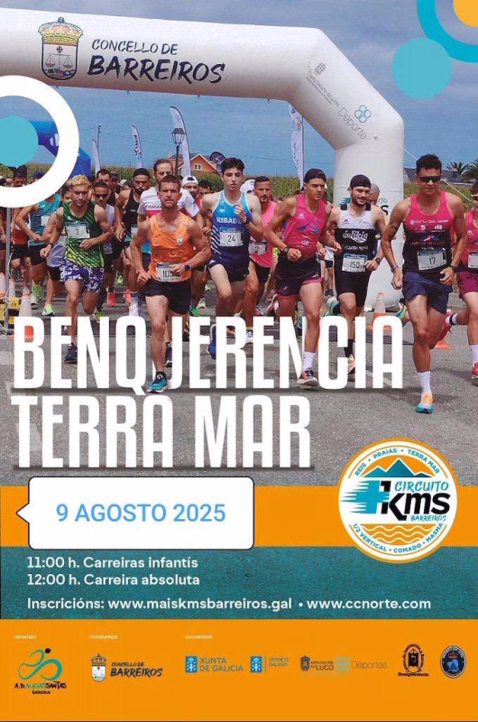 XI Carreira Popular Benquerencia Terra Mar en Barreiros en Barreiros