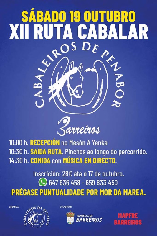 XII Ruta Cabalar en Barreiros en Barreiros