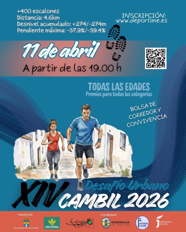 XIV Desafío Urbano Cambil 2026 en Cambil