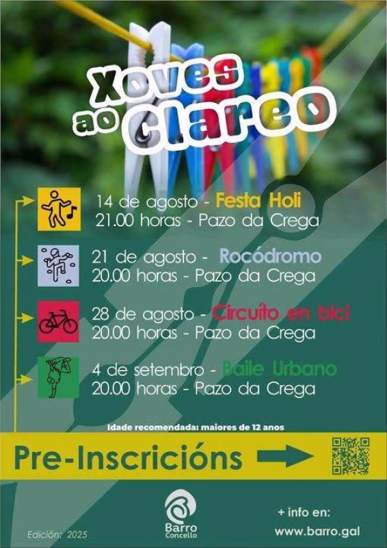 Xoves ao Clareo en Barro en Barro