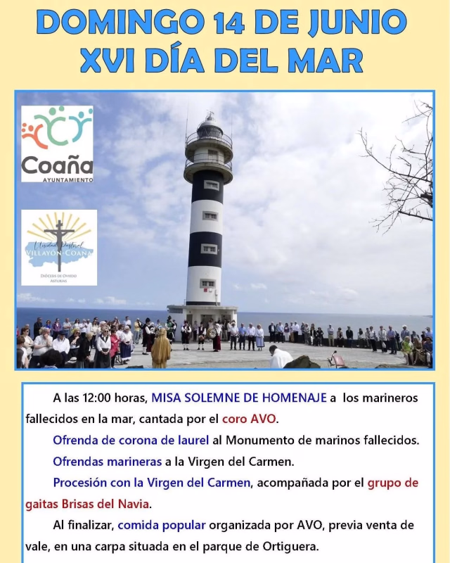 XVI Día del Mar en Ortiguera en Coaña