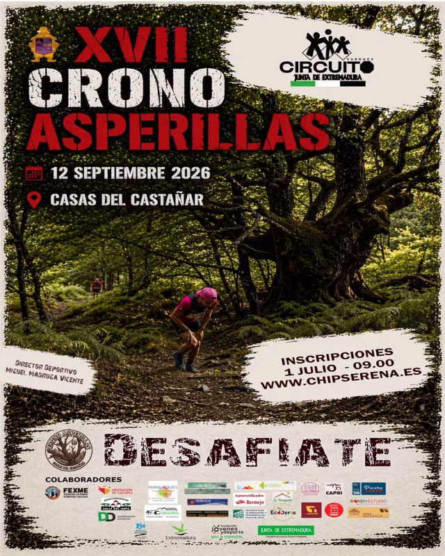 XVII Cronoasperillas 2026 en Casas del Castañar en Casas del Castañar