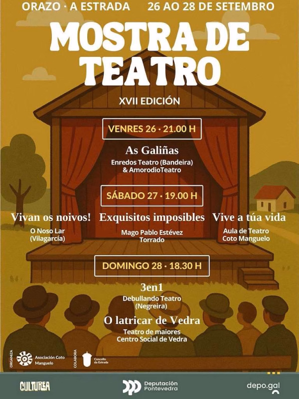 XVII Mostra Coto Manguelo de Teatro en A Estrada en A Estrada