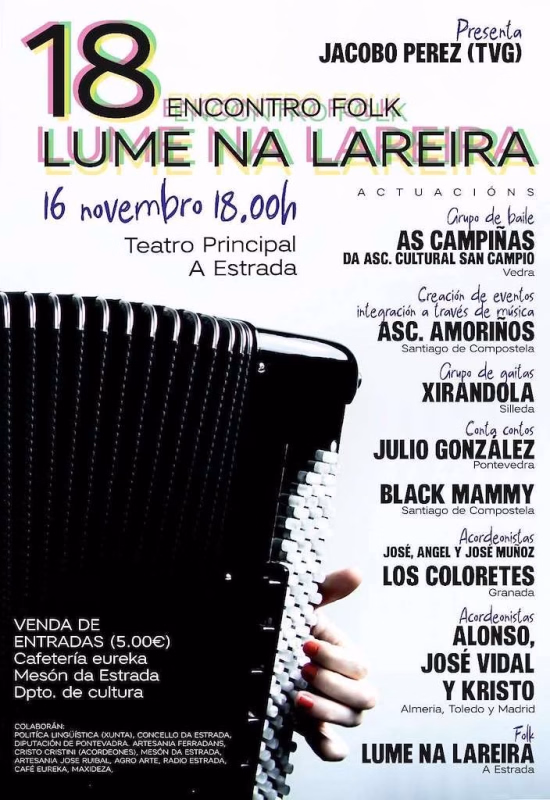 XVIII Festival de Música Folk Lume na Lareira en A Estrada en A Estrada